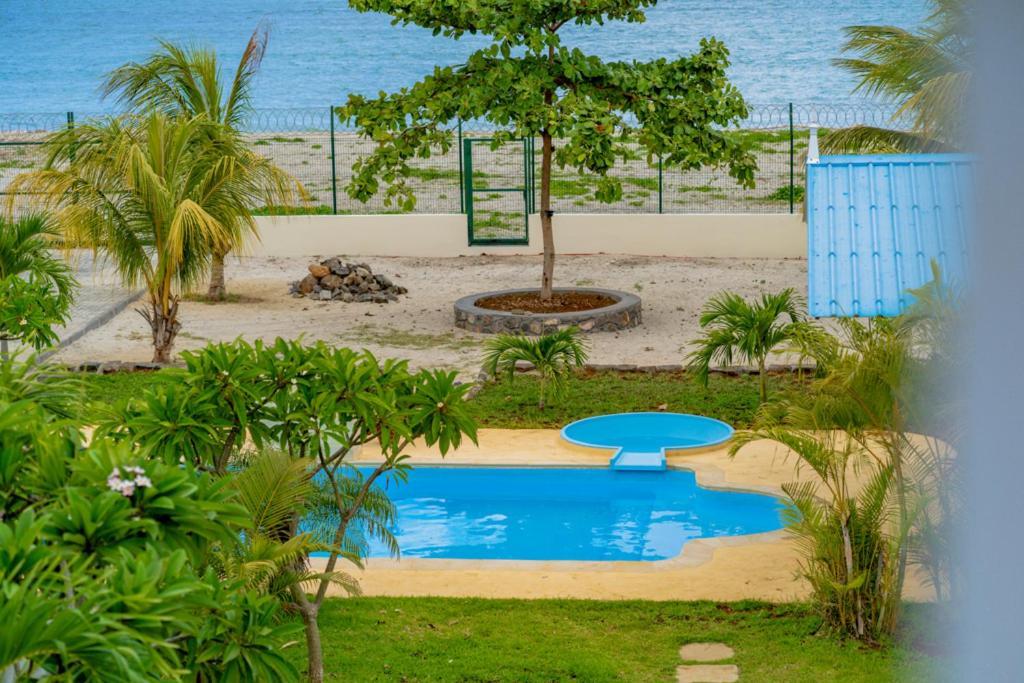 Stella Marris Beachfront Villa Pointe aux Sable المظهر الخارجي الصورة