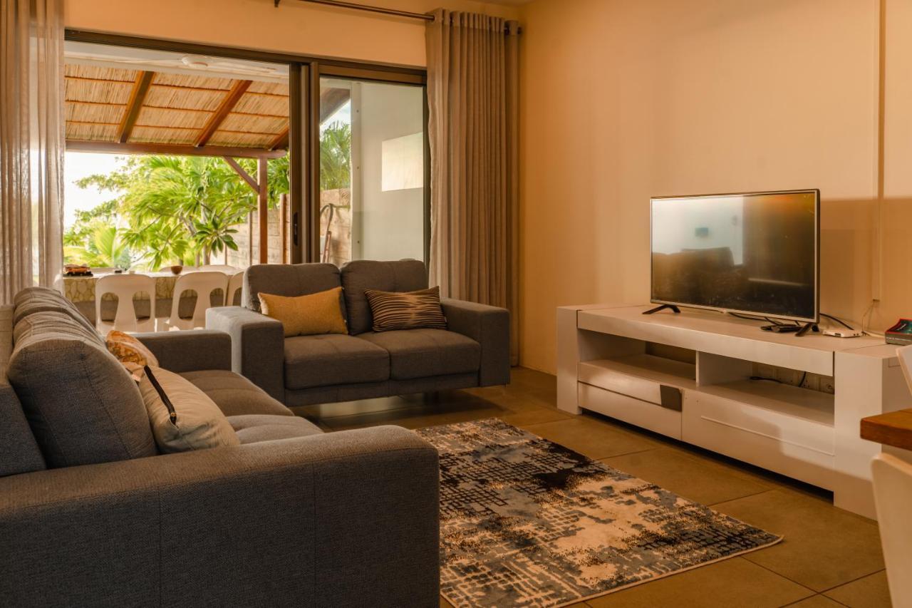 Stella Marris Beachfront Villa Pointe aux Sable المظهر الخارجي الصورة