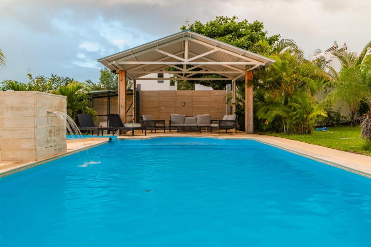 Stella Marris Beachfront Villa Pointe aux Sable المظهر الخارجي الصورة