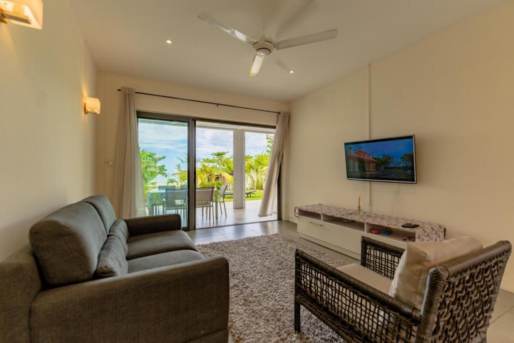 Stella Marris Beachfront Villa Pointe aux Sable المظهر الخارجي الصورة